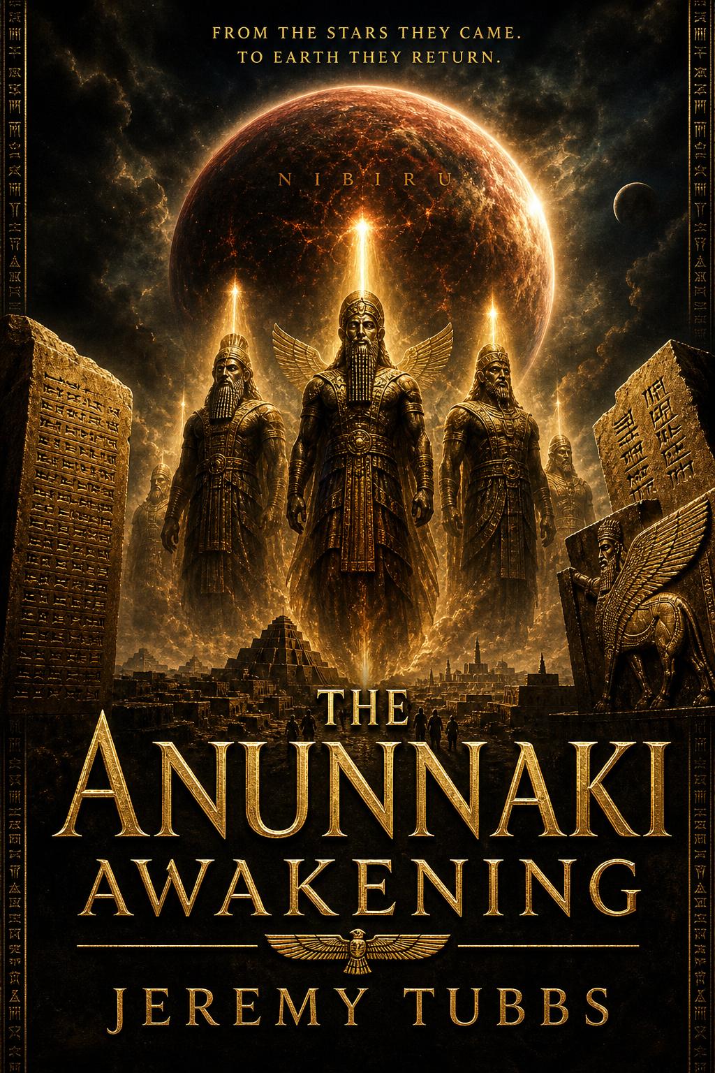 The Anunnaki Awakening — 6x9 book cover