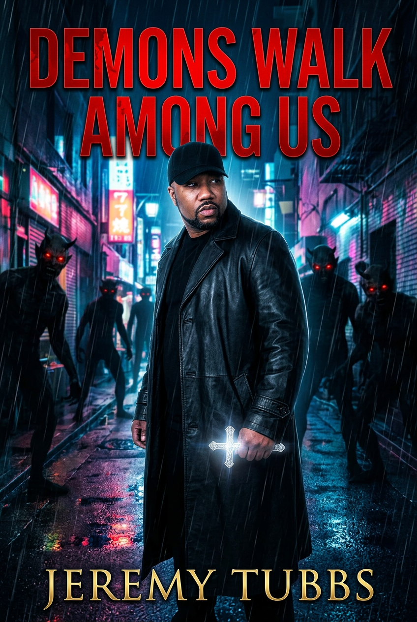 Demons Walk Among Us — 6x9 book cover