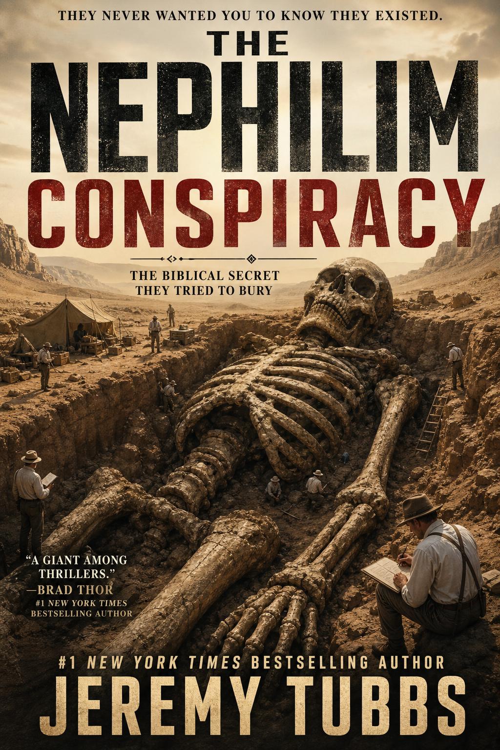 The Nephilim Conspiracy — 6x9 book cover
