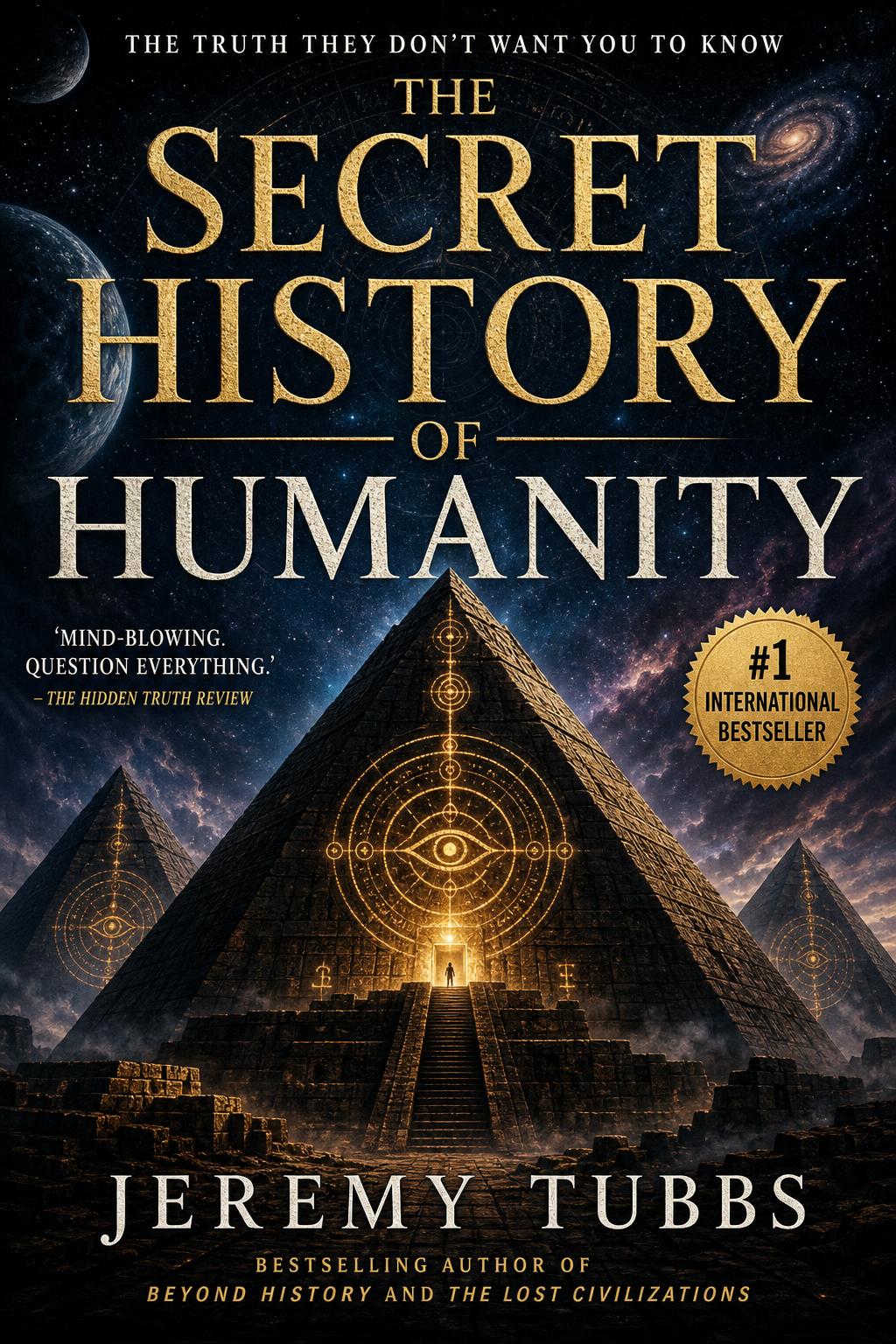 The Secret History of Humanity — 6x9 book cover