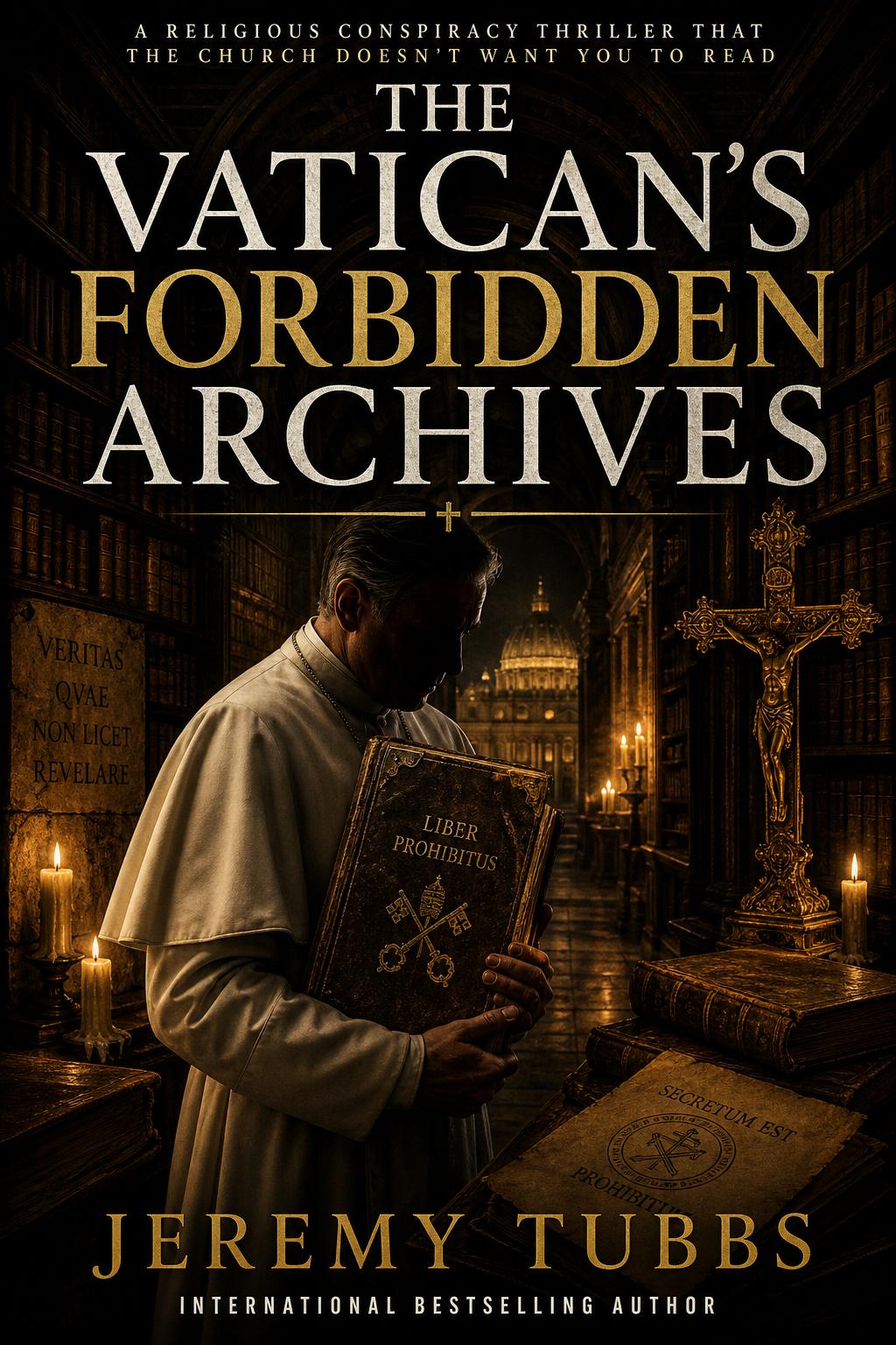 The Vatican's Forbidden Archives — 6x9 book cover